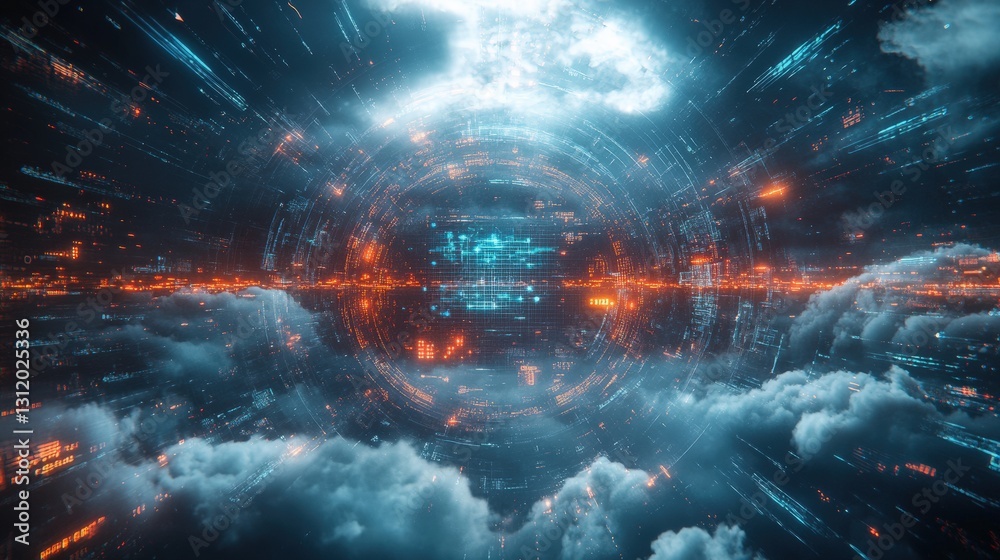 Secure Cloud Computing Network with IoT Security Layers and Encrypted Data in Futuristic Digital Space Secure Cloud Computing Network with IoT Security Layers and Encrypted Data in Futuristic Digital Space