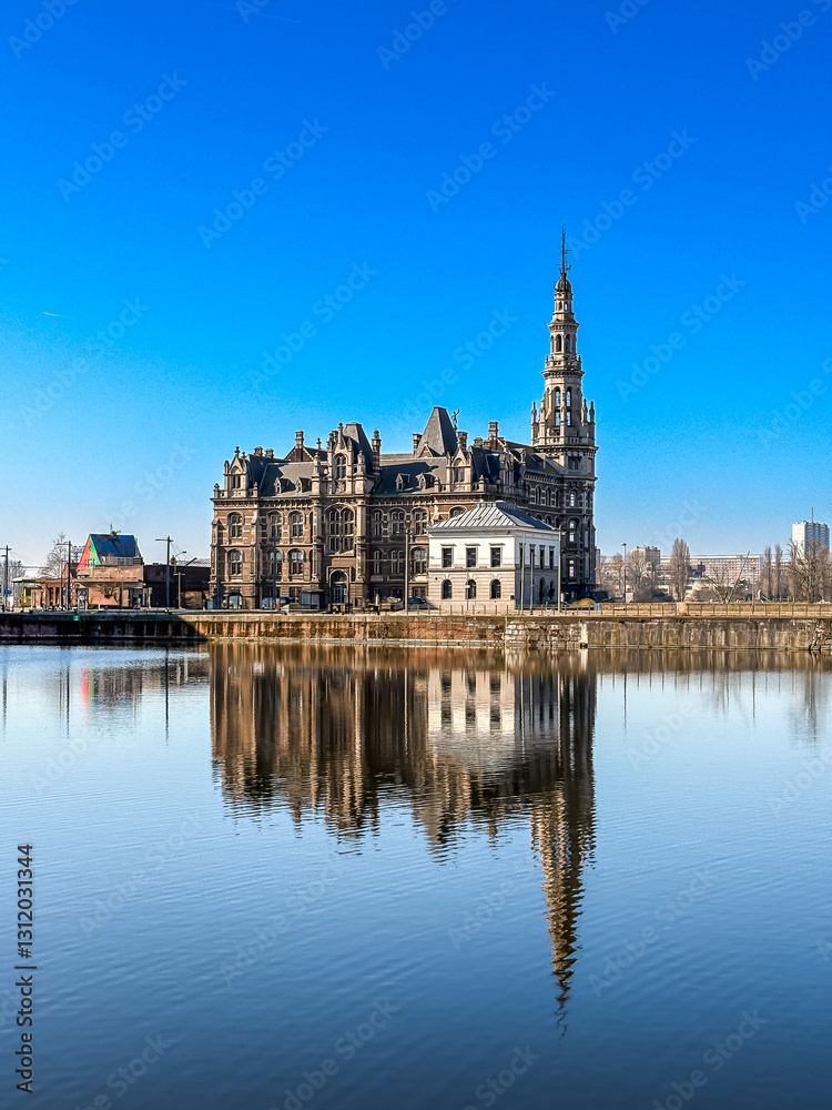 Antwerp is on the River Scheldt, linked to the North Sea by the Westerschelde estuary.