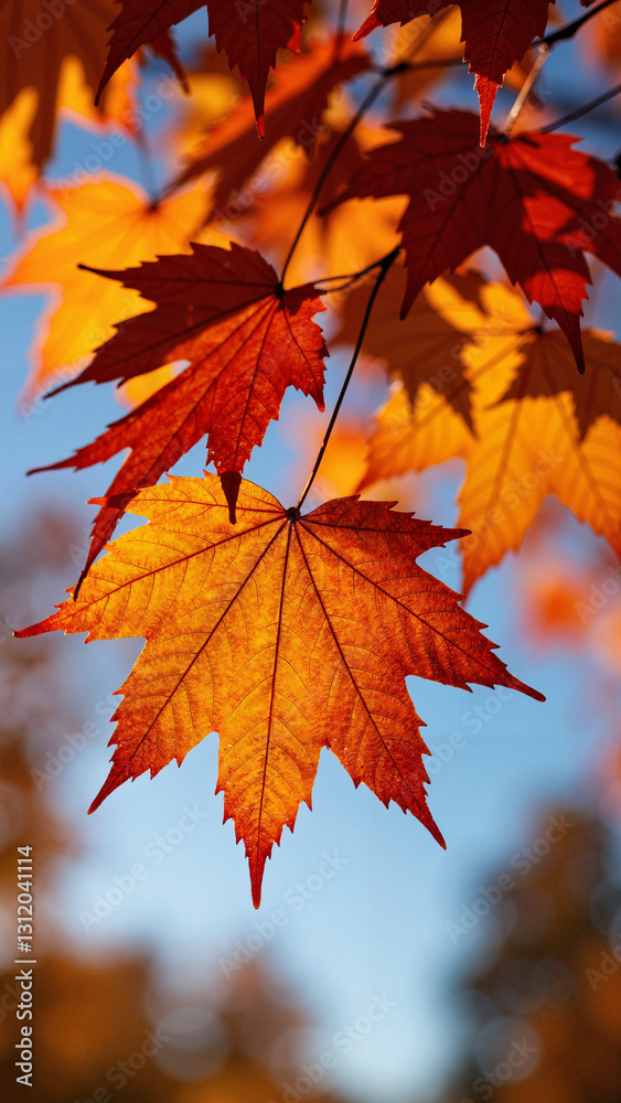 A Stunning Autumn Leaves Stock Photo Perfect for Seasonal Promotions and Nature-Centric Marketing Campaigns A Stunning Autumn Leaves Stock Photo Perfect for Seasonal Promotions and Nature-Centric Marketing Campaigns