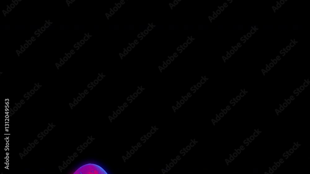 Neon-like glowing Easter eggs with ultraviolet luminescence are tossed and thrown at three angles. Painted in five unique patterns on a black background. A dynamic and vibrant visual set. Neon-like glowing Easter eggs with ultraviolet luminescence are tossed and thrown at three angles. Painted in five unique patterns on a black background. A dynamic and vibrant visual set.