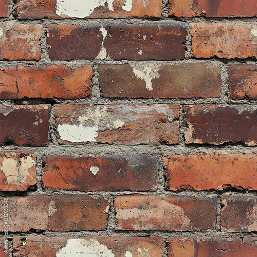 seamless old brick wall