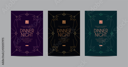 Mystic Dinner Night invitation Template
