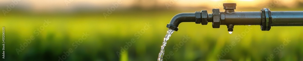 A smart water filtration system powered by AI, providing clean water to remote areas. A smart water filtration system powered by AI, providing clean water to remote areas.