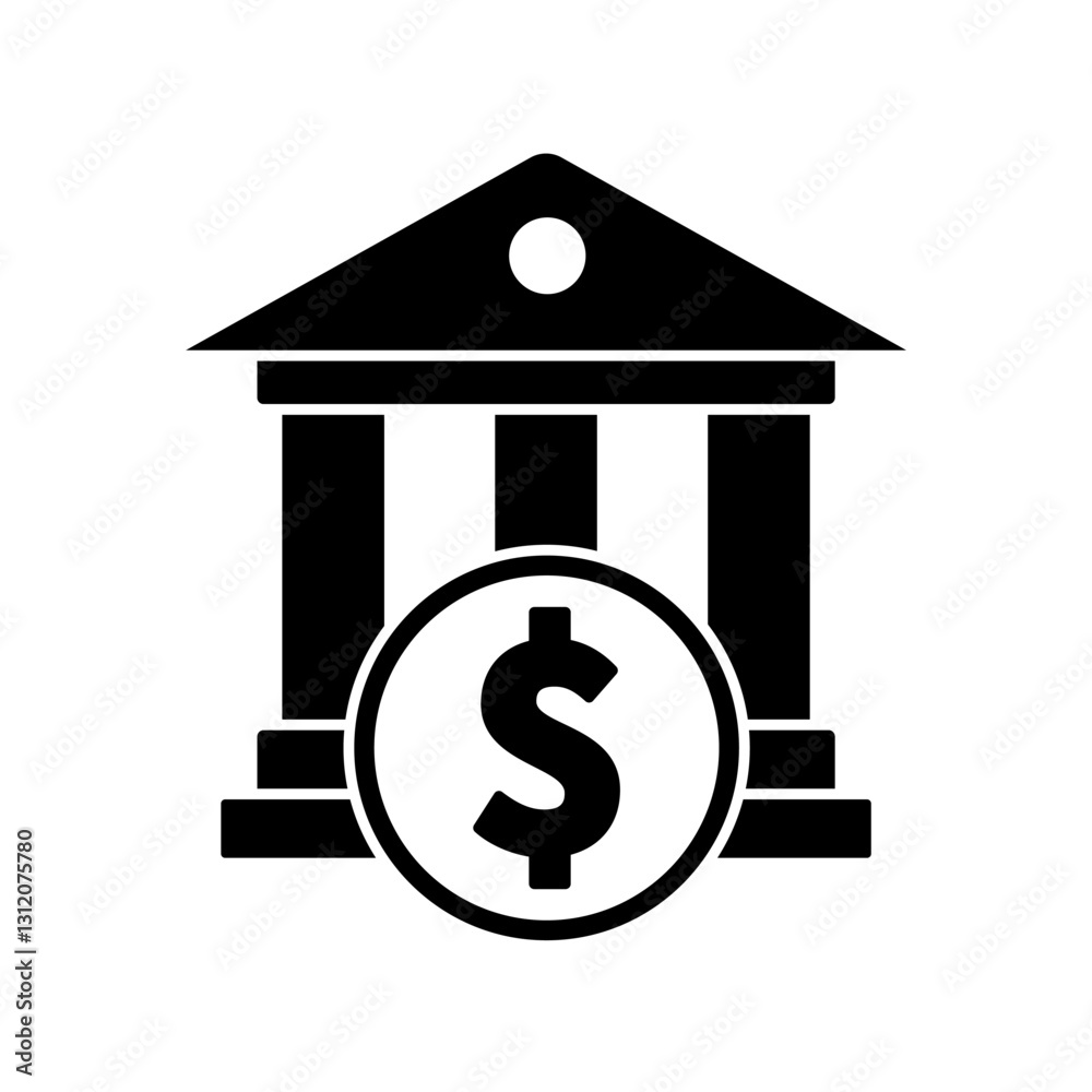 bank icons symbol vector elements for infographic web bank icons symbol vector elements for infographic web