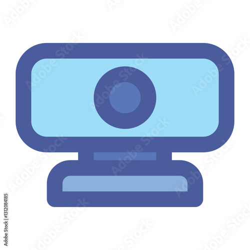 Webcam icon with an active