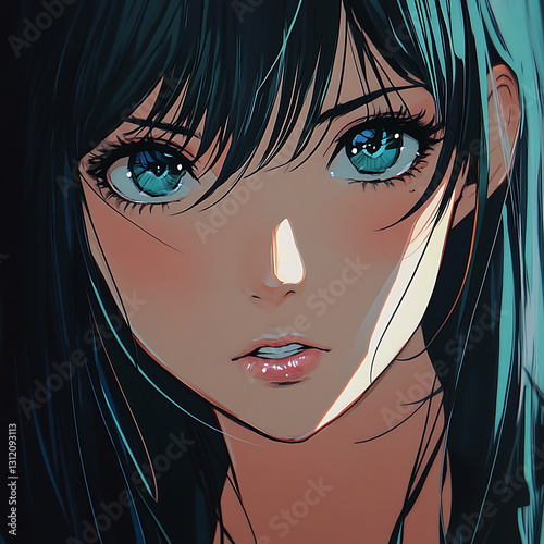 portrait of the girl