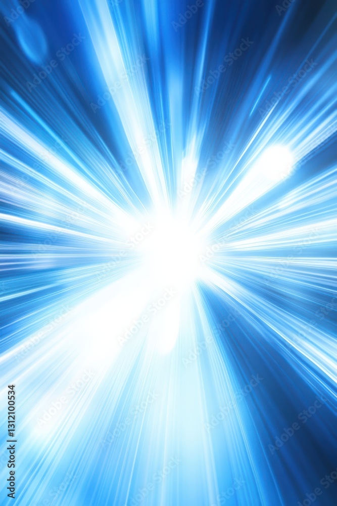 Obraz premium Dynamic Abstract Background with Motion Blur and Streaks of Light