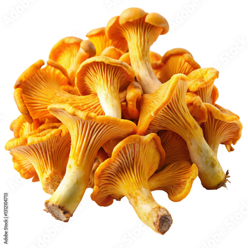 mushrooms isolated on white background