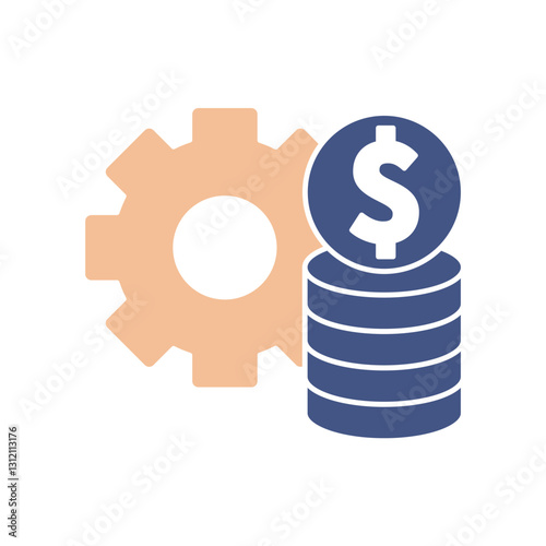 financial management icons  symbol vector elements for infographic web