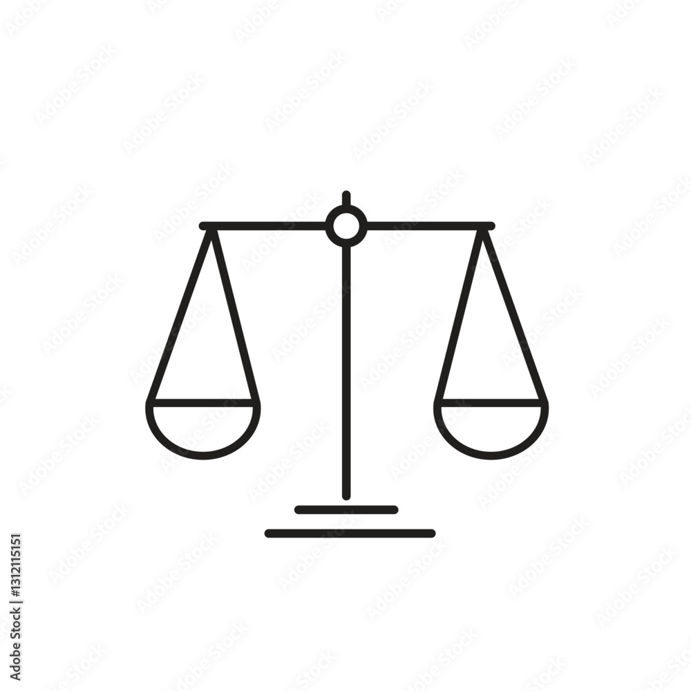 Scale icon ,equal balance icon vector logo design template Scale icon ,equal balance icon vector logo design template