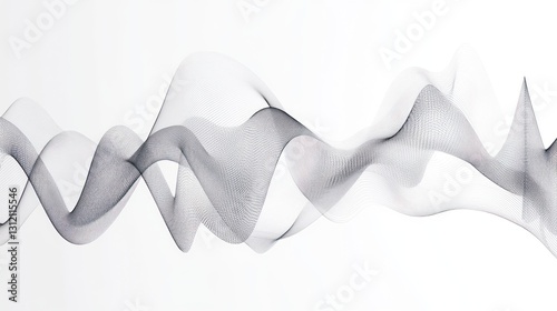 Abstract wave graphic design, background image, modern visual, usable for various digital projects