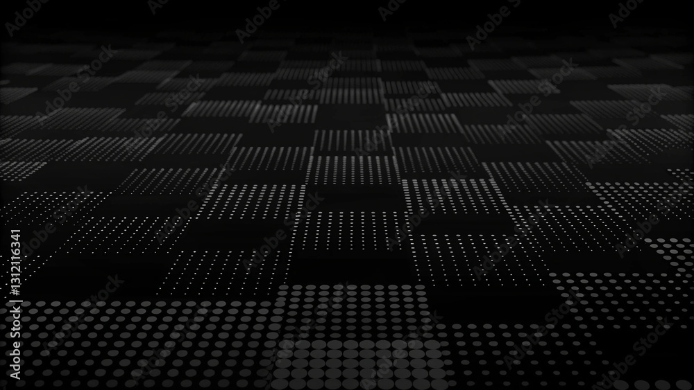Corrupted network or connection. Abstract digital background of points. Glowing particles. Big data. Abstract technology science background. futuristic abstract technology particle Corrupted network or connection. Abstract digital background of points. Glowing particles. Big data. Abstract technology science background. futuristic abstract technology particle