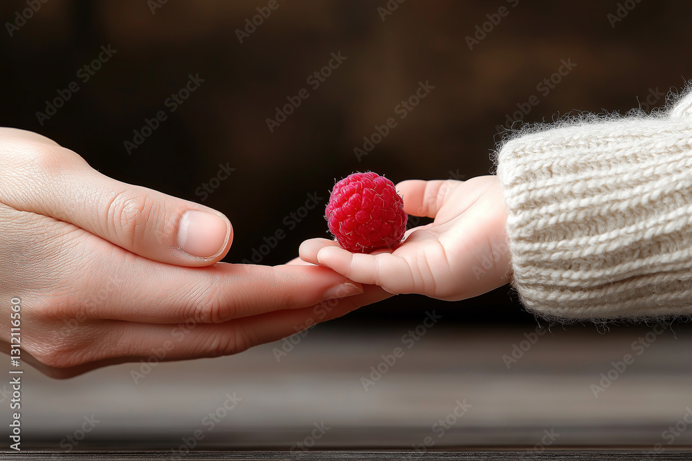 Sharing a Raspberry Between Hands Sharing a Raspberry Between Hands