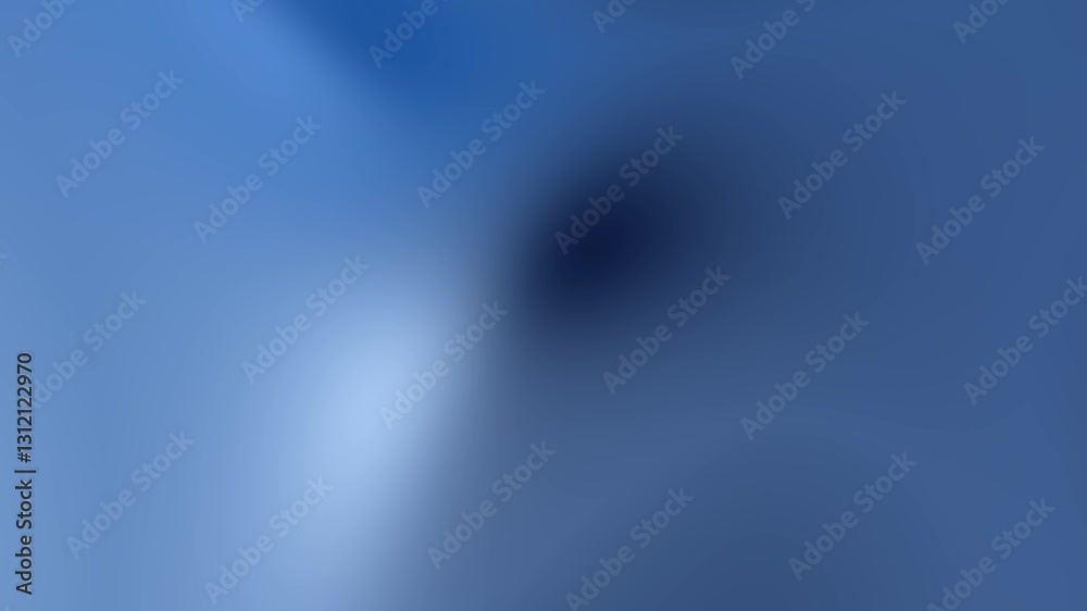 Blue blurry gradient background.