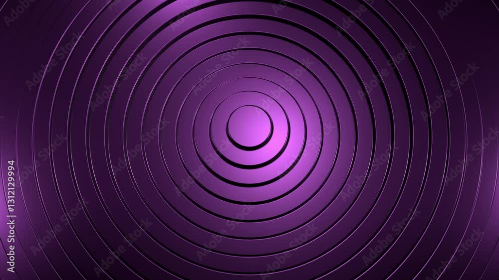 Satisfying 3D Animation of Purple Rings Moving Up and Down; Modern Wave Animation; Matt Metallic Look Satisfying 3D Animation of Purple Rings Moving Up and Down; Modern Wave Animation; Matt Metallic Look