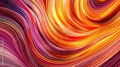 Wallpaper Mural Abstract Swirling Color Symphony: A Vibrant Digital Artwork Torontodigital.ca