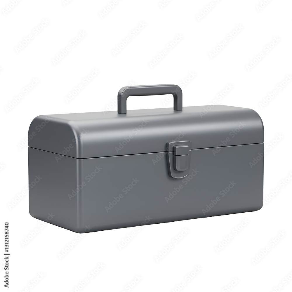 Toolbox Basic 3D With Visible Latch Icon Toolbox Basic 3D With Visible Latch Icon