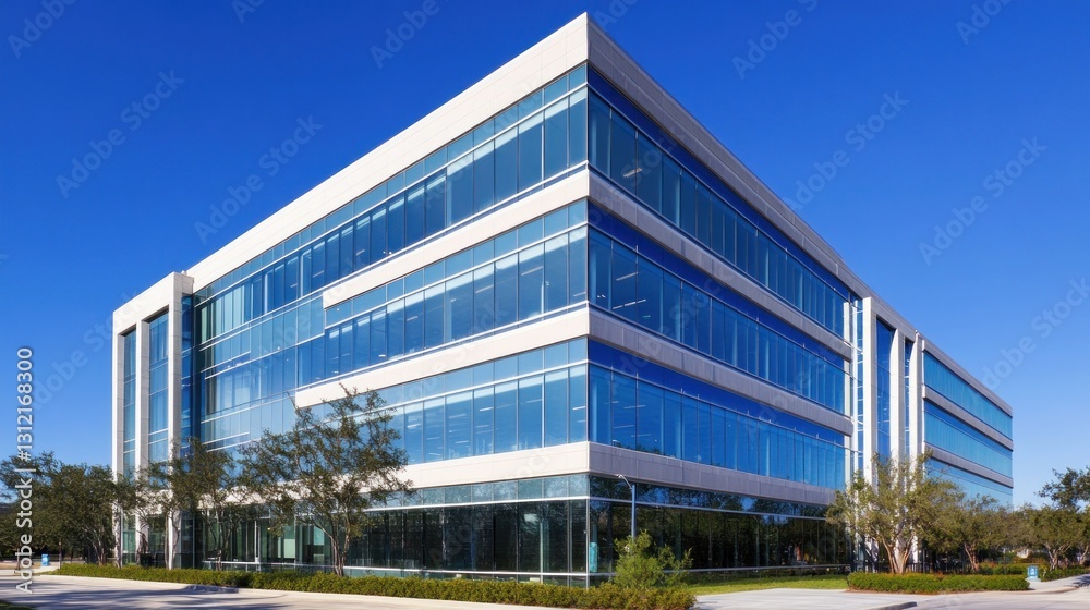 Obraz premium Modern office building exterior