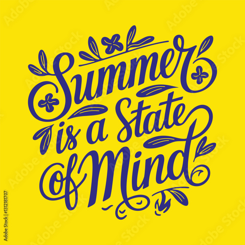 Summer day vector banner design