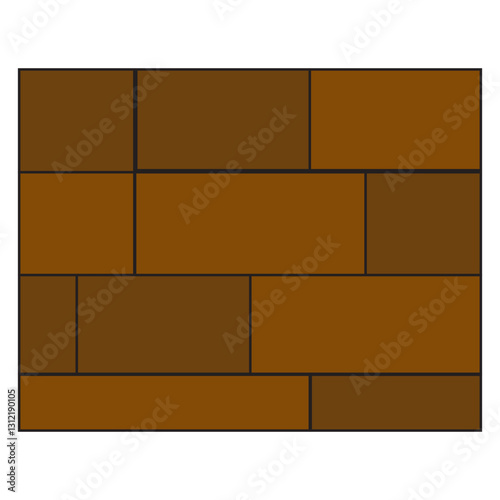 Brick Wall Illustration