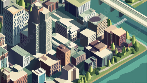 Portland’s Cityscape- A Geometric Look