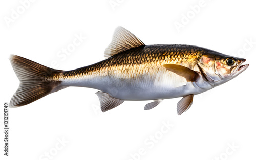 A scaler for scaling fish, isolated on a empty plain background