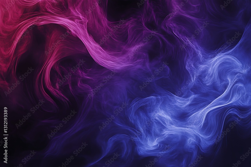 Abstract Colorful Smoke Design Abstract Colorful Smoke Design