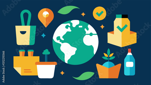 These illustrations can help convey the theme of zerowaste packaging promotions while staying engaging and visually appealing.