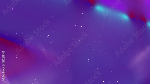 Purple gradient background with white dots and particles is perfect for your presentations, digital art, social media posts and graphic design projects or presentations. photo