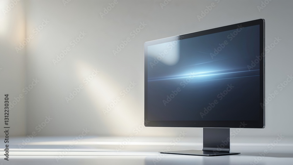 Modern Digital Interface Displays on Desktops