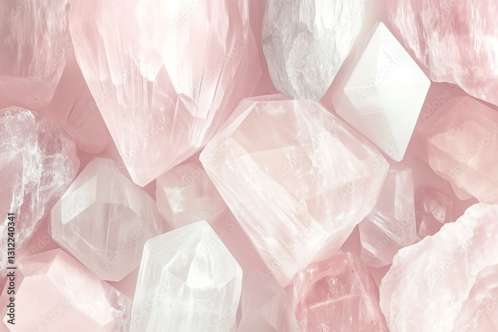 Pink Quartz Crystal Pink Quartz Crystal