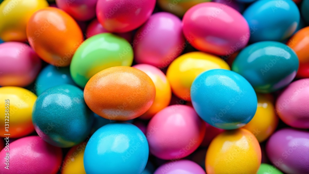 Pile of colorful Easter eggs Pile of colorful Easter eggs