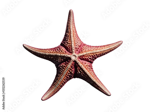starfish isolated on white background