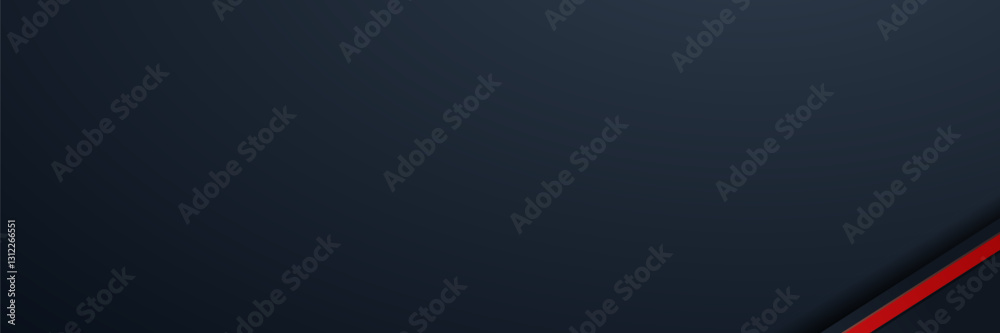 Fototapeta premium Abstract dark blue red line background design