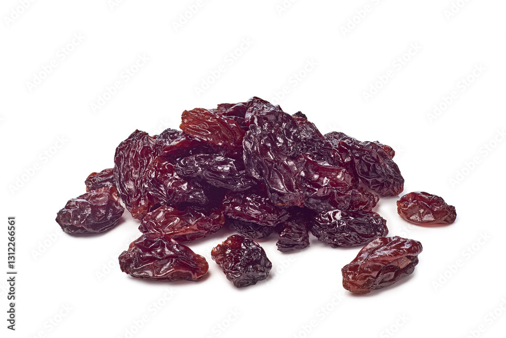 A delightful pile of dried raisins perfect for healthy snacking options and baking recipes A delightful pile of dried raisins perfect for healthy snacking options and baking recipes