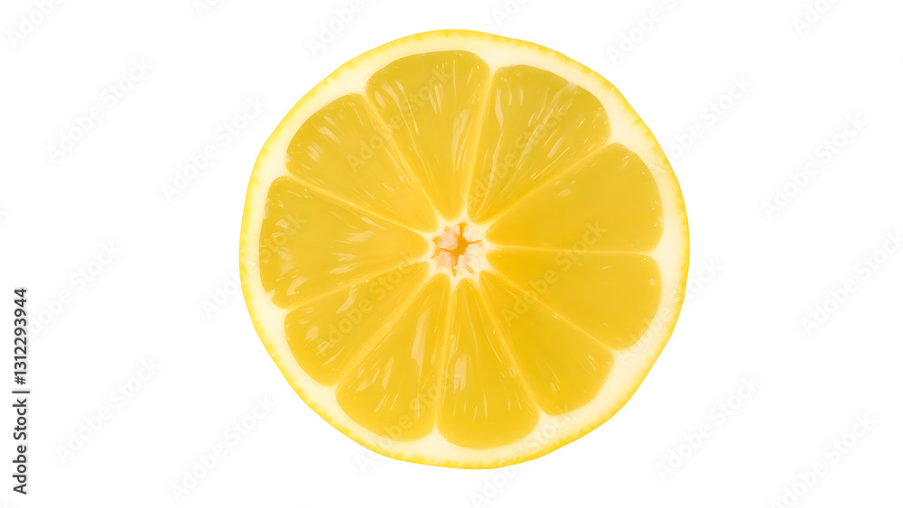 Fresh Lemon Slice – Citrus Fruit Rich in Vitamin C Fresh Lemon Slice – Citrus Fruit Rich in Vitamin C