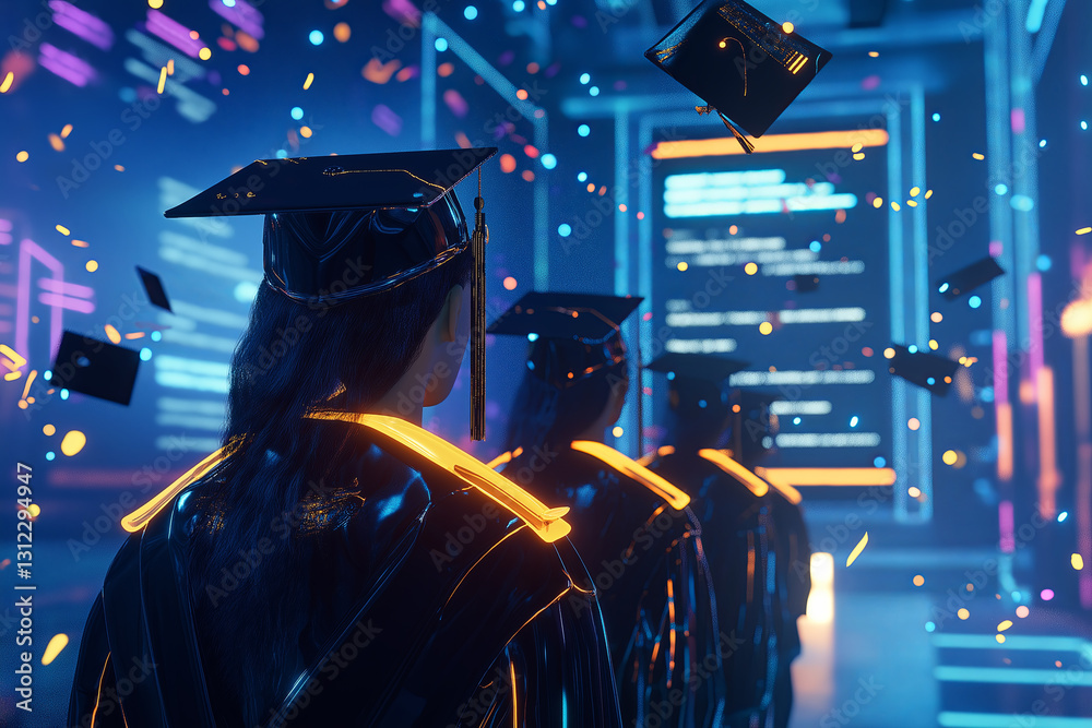 Futuristic Virtual Graduation