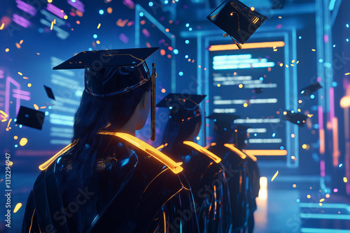 Futuristic Virtual Graduation