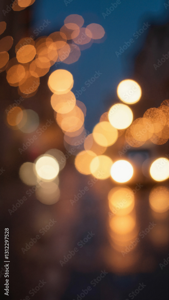 Mesmerizing Bokeh Effect of Dreamy City Lights - Perfect for Nightlife Promotions and Urban Lifestyle Designs Mesmerizing Bokeh Effect of Dreamy City Lights - Perfect for Nightlife Promotions and Urban Lifestyle Designs