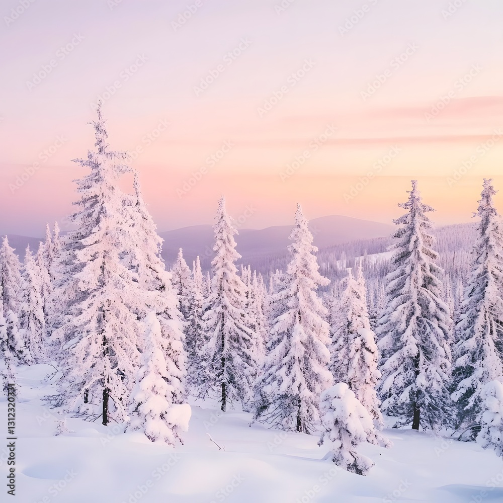 Snow Winter Forest Trees Nature Cold Scenic Landscape Snow Winter Forest Trees Nature Cold Scenic Landscape