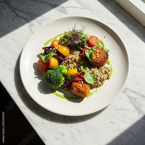 healthy and decent vegetarian choices