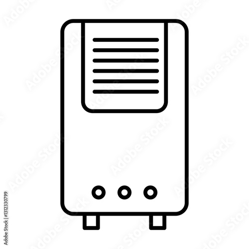 air cooler line icon