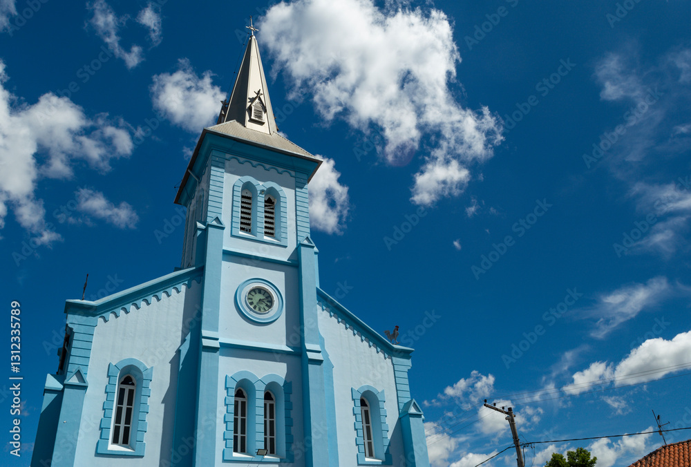 Fototapeta premium Igreja do Rosário, São Gonçalo do Sapucaí, Minas Gerais, Brasil