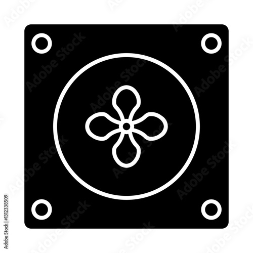 air cooler glyph icon