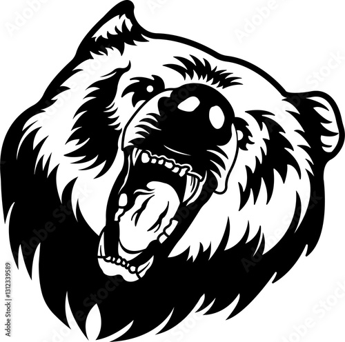 Wallpaper Mural Grizzly Bear Torontodigital.ca