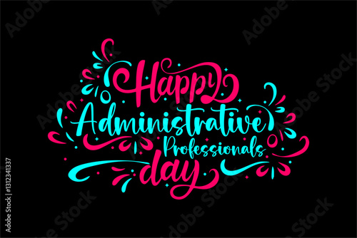Wallpaper Mural Administrative Professionals day happy holiday concept Torontodigital.ca