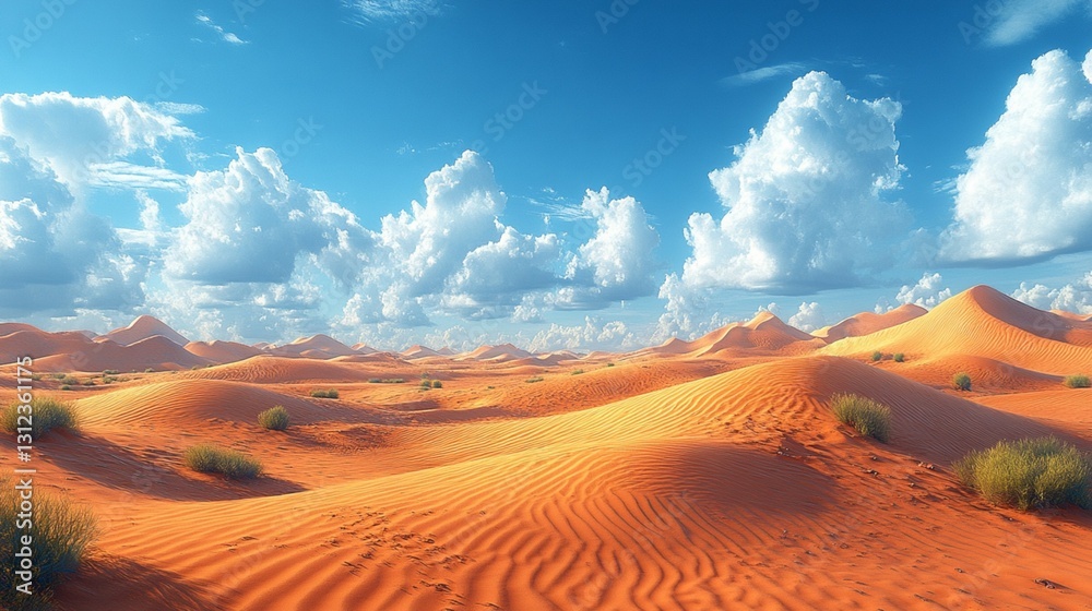 Naklejka premium Desert 