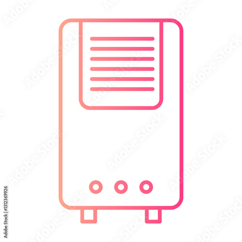 air cooler gradient icon