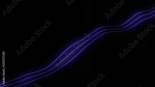 abstract purple wave