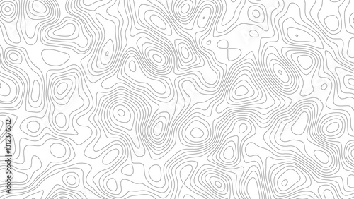 Topographic map contour background. Contour map vector. Map line of topography. Vector topographic map background. Business concept. Abstract vector illustration